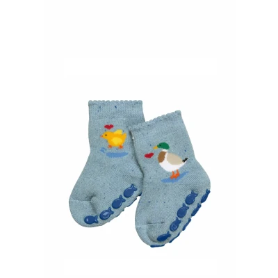 Abbildung von Falke BABY Duckling Socken für Kinder, Größe: 62/68, Crystal bl