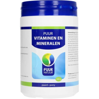 Abbildung von PUUR Vitamine und Minerale Pferd Pony