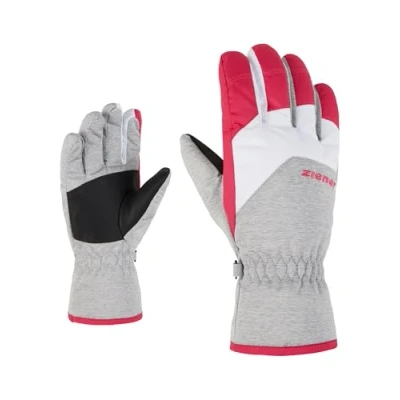 Abbildung von Ziener Kinder Lando Glove junior Ski Handschuhe/Wintersport, light melange.pop pink, 5,5