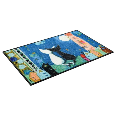 Abbildung von wash+dry Fußmatte, Romance 40x60cm, innen und außen, waschbar
