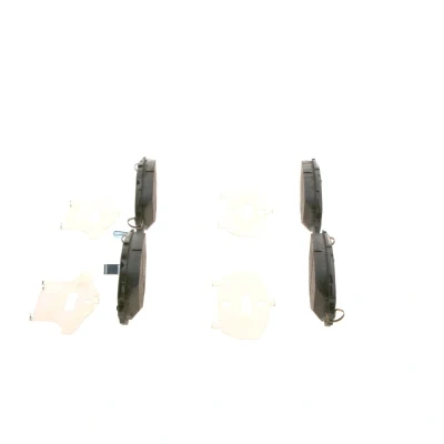 Abbildung von BOSCH 0 986 424 865 Bremsbelagsatz Low Metallic mit integriertem Verschleißsensor TOYOTA: C HR, Corolla XII Estate, Hatchback