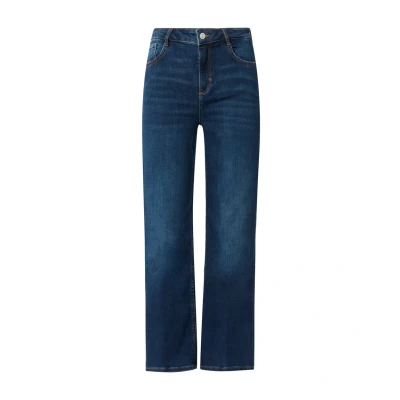 Abbildung von comma casual identity Jeans Bootcut, Damen, Größe: 34, Dunkelblau