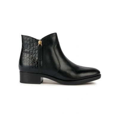 Abbildung von Geox Felicity Ankle Boot, Damen, Größe: 40, Blackpl Schuhe