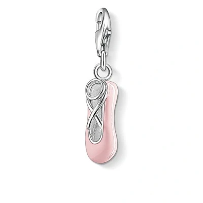 Abbildung von Thomas Sabo Damen Charm Anhänger Ballerina Schuh Club 925 Sterling Silber 1059 007 9
