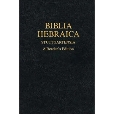 Abbildung von Bibelausgaben, Biblia Hebraica Stuttgartensia (Nr.5218): Handausgabe (Ediciones científicas de la Deutsche Bibelgesellschaft)