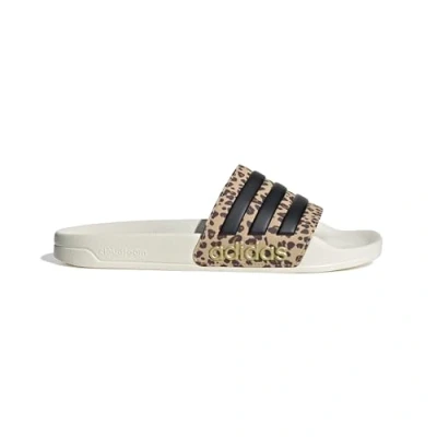 Abbildung von adidas Adilette Shower Slides Unisex Schiebe Sandalen, Off White Core Black Magic Beige, 44.5 EU