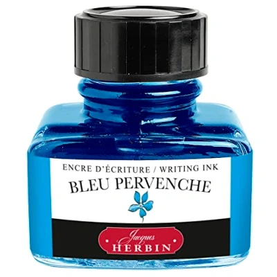 Abbildung von J.Herbin 13013T Tinte für Füller, 30 ml, mittelblau