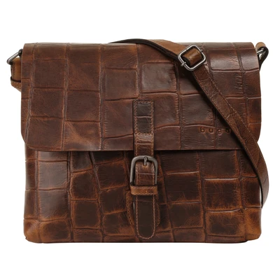 Abbildung von bugatti Nevio Messenger Umhängetasche, Damen, Größe: One Size, Cognac
