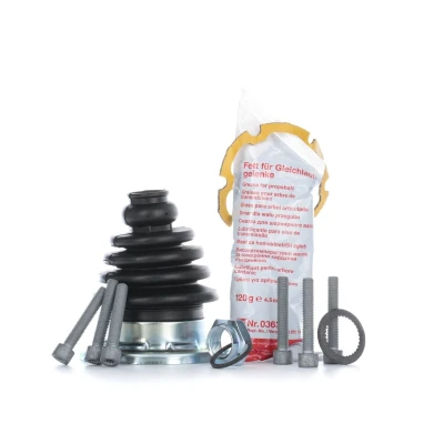 Abbildung von FEBI BILSTEIN 03328 Achsmanschette Gummi AUDI: A4 B5 Avant, 80 B4 Saloon, VOLKSWAGEN: GOLF 2, 3, 1 Cabriolet