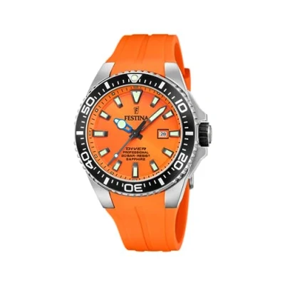 Abbildung von Festina Diver Herren Uhr Orange F20664/4