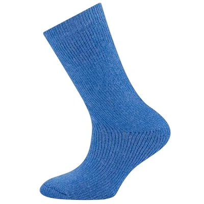 Abbildung von EWERS THERMO Socken Blockringel, Gummistiefel für Jungen, Bio Baumwolle, GOTS zertifiziert, MADE IN EUROPE, Hellblau/Marineblau/Hellgrün, Größe 19 22