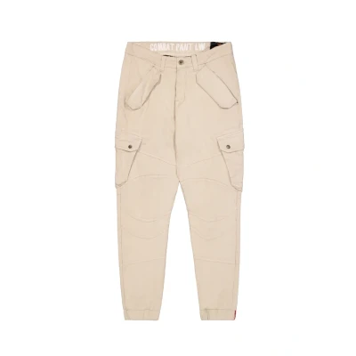 Abbildung von Alpha Industries Combat Cargohose, Herren, Größe: 30, Organic beige