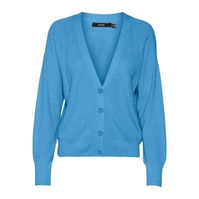 Abbildung von Vero Moda Strickjacke, Damen, Größe: Large, Moon rock