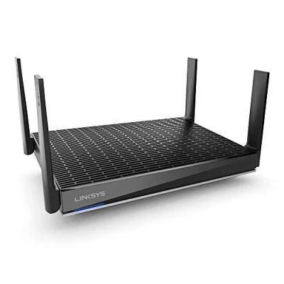 Abbildung von Linksys MR9600 Dual Band Mesh WiFi 6 WLAN Router (AX6000) Geeignet für das Velop System Gaming mit Kinderschutzfunktionen über die App
