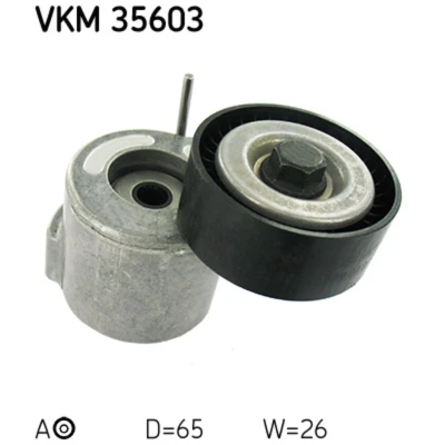 Abbildung von SKF VKM 35603 Spannrolle OPEL: Signum CC, Astra H Hatchback, Caravan, FIAT: BRAVO 2, Ducato III Van, Tipo LANCIA: DELTA 3 kfzteile,