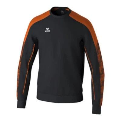 Abbildung von Erima Herren EVO Star Funktionelles Sweatshirt (1072421), schwarz/orange, L