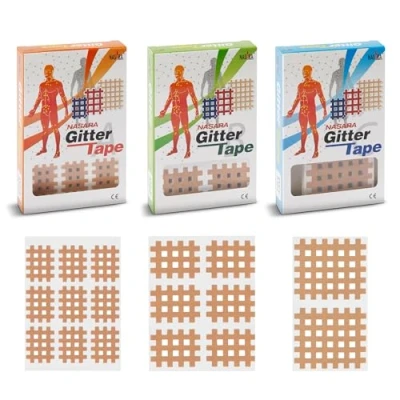 Abbildung von Nasara Original Gitter Tape im 3er Sparset (1x Typ A, 1x B, C)