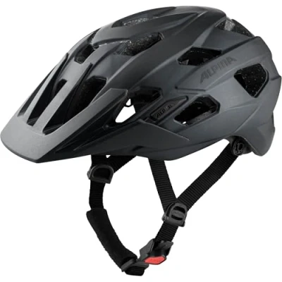 Abbildung von ALPINA PLOSE MIPS Sicherer und Komfortabler Enduro &amp; MTB Fahrradhelm Mit Antibakteriellen Polstern Für Erwachsene, optimaler Schutz, Black matt, M (52 57 cm)