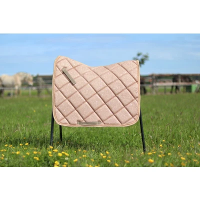 Abbildung von HB Schabracke Sparkling Glitter Springen Gold Full