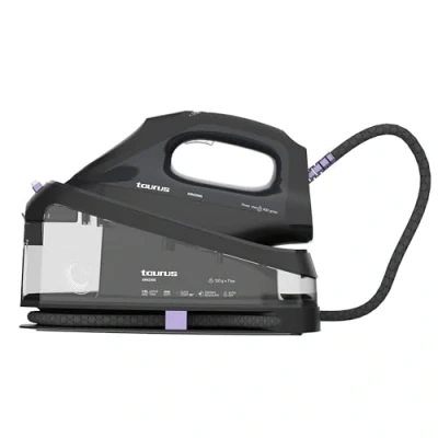 Abbildung von Taurus Bügelstation Amazing SSD3000 7 bar Druck 3000W Leistung leise betriebsbereit in 30 Sekunden elektronischer Dampfstoß 400g/min 1,5L Tank Keramiksohle