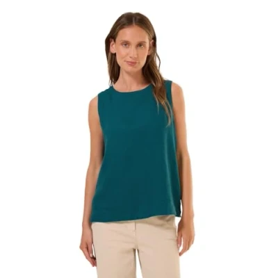 Abbildung von Cecil MIT Knopfleiste Bluse, Damen, Größe: Large, Grün