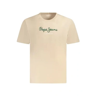 Abbildung von Pepe Jeans Herren Eggo N T Shirt, Brown (Light Beige), L