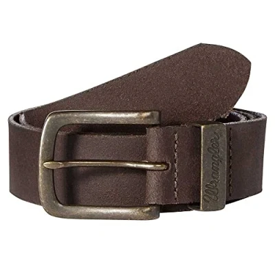 Abbildung von Wrangler Herren Metal Loop Gürtel, Braun Brown, 85
