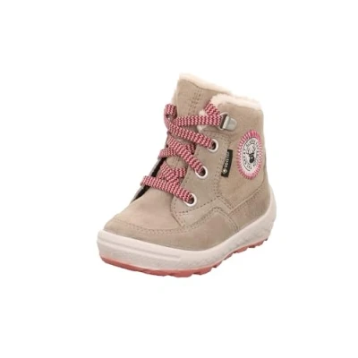 Abbildung von Superfit Mädchen Groovy 2.0 Warm Gefütterte Gore tex Schneestiefel, Beige Rosa 4000, 22 EU Weit