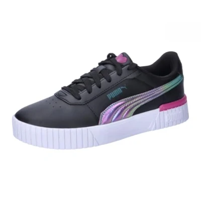 Abbildung von PUMA Carina 2.0 Bouncy Sky Jr Sneaker, Black Cold Green, 37 EU