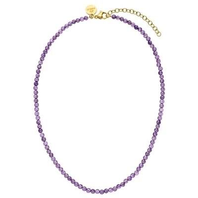 Abbildung von Purelei Perlenkette »Schmuck Geschenk Edelstein, 23381«, mit Amethyst oder Aventurin