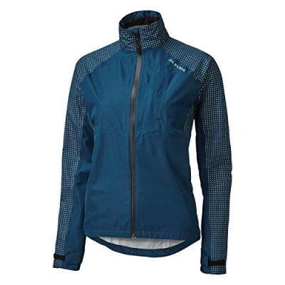Abbildung von Altura Damen NIGHTVISION Storm wasserdichte RADJACKE Jacke, Marineblau, 38