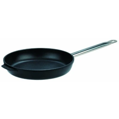 Abbildung von GSW 160360 GastroTraditionell TITANIUM Bratpfanne mit Edelstahlgriff 36cm, Schwarz