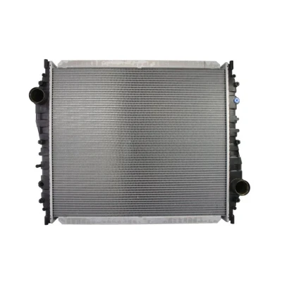 Abbildung von NRF 509888 Kühler, Motorkühlung Aluminium 760 688 56 ohne Rahmen Kühlrippen gelötet