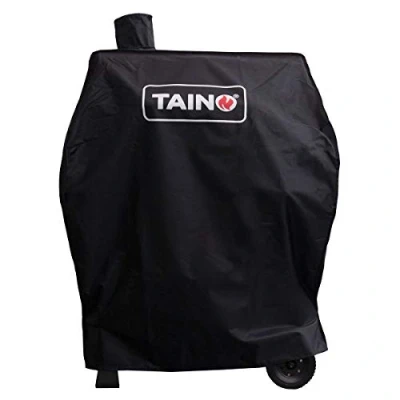 Abbildung von TAINO HERO XL BBQ Smoker GRILLWAGEN Holzkohle Grill Grillkamin Standgrill Räucherofen Zubehör Gusseisen (Abdeckung)