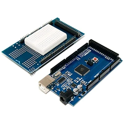 Abbildung von AZDelivery AZ MEGA2560 Board Bundle mit Prototype Shield kompatibel inklusive E Book!