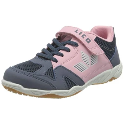 Abbildung von Lico Unisex Kinder Sport Vs Hallenturnschuhe, Grau Rosa, 30 EU