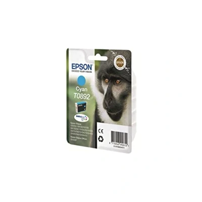 Abbildung von Epson T0892 Affe, wisch und wasserfeste Tinte (Singlepack) cyan, Norme