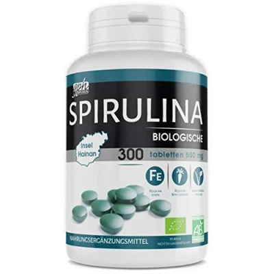 Abbildung von Spirulina Bio 500 mg 300 Tabletten