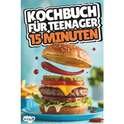 Abbildung von Kochbuch für Teenager 15 Minuten: Schnell, einfach &amp; super lecker über 100 Rezepte Frühstück, Snacks, Hauptgerichte, Nachtisch und mehr