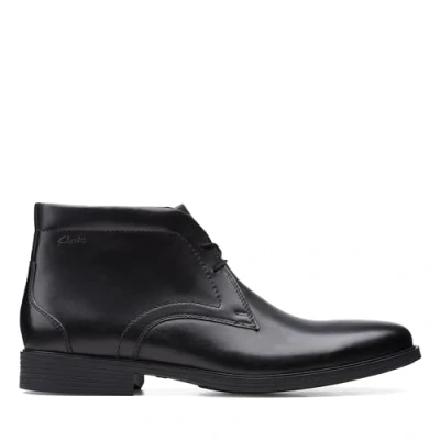 Abbildung von Clarks Herren Whiddon Mid Halblange Stiefel Klassisch, Black, 41 EU