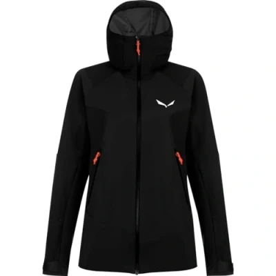 Abbildung von Salewa Sella Jacket Outdoorjacke, Damen, Größe: 38, Black out