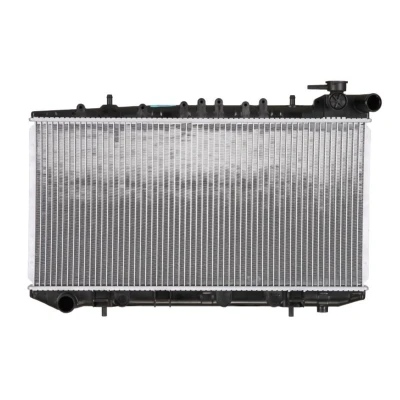 Abbildung von NRF 536864 Kühler, Motorkühlung Aluminium 648 320 26 Kühlrippen gelötet