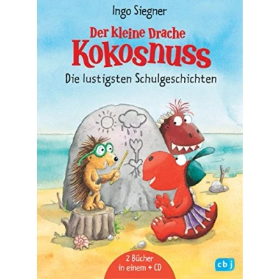 Abbildung von Der kleine Drache Kokosnuss die lustigsten Schulgeschichten Set: 2 Kokosnussbände mit CD: Schulfest auf dem Feuerfelsen / Schulausflug ins ... in Schule (Kokosnuss Sammelbände, Band 7)