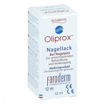 Abbildung von Oliprox Nagellack bei Pilzbefall