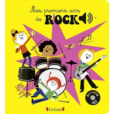 Abbildung von Mes premiers airs de rock Livre sonore avec 6 puces Dès 1 an