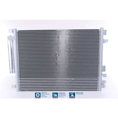 Abbildung von NISSENS 94874 Klimakondensator mit Trockner Aluminium 647 R 134a CHRYSLER: 300C Saloon