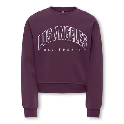 Abbildung von KIDS ONLY Sweatshirt »KOGSWEAT LIFE LS CREW O.SIZE STAT CP SWT«