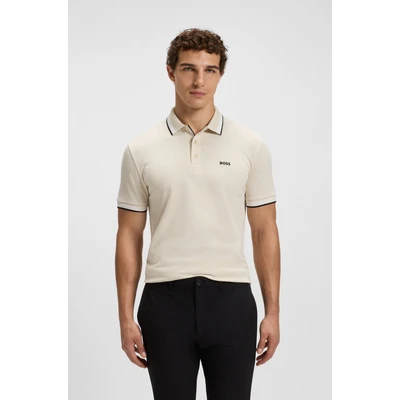 Abbildung von BOSS GREEN Poloshirt »Paddy«, mit kontrastfarbenen Streifen am Kragen