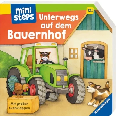 Abbildung von ministeps: Unterwegs auf dem Bauernhof: Ab 12 Monaten (ministeps Bücher)