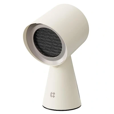 Abbildung von CIARRA CBPHW01 Mini Dunstabzugshaube HOOD TO GO Weiß Leise Umluft mit 2 Stufen Tragbar Tischhaube Mobile Abzugshaube für Steak Grillen BBQ Camping Wohnmobil Küche Reise